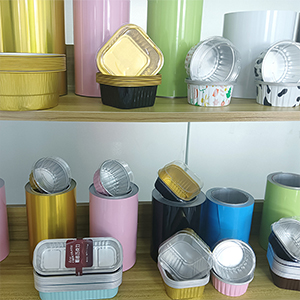 8011 Food Grade  Aluminum Foil Container Raw Materials